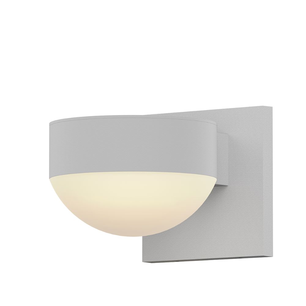 Sonneman 7300.PC.DL.98-WL REALS Downlight LED Sconce in Textured White