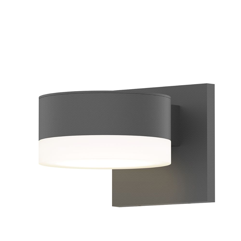 Sonneman 7300.PC.FW.74-WL REALS Downlight LED Sconce in Textured Gray