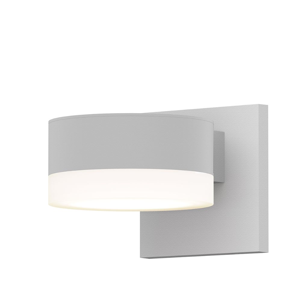 Sonneman 7300.PC.FW.98-WL REALS Downlight LED Sconce in Textured White
