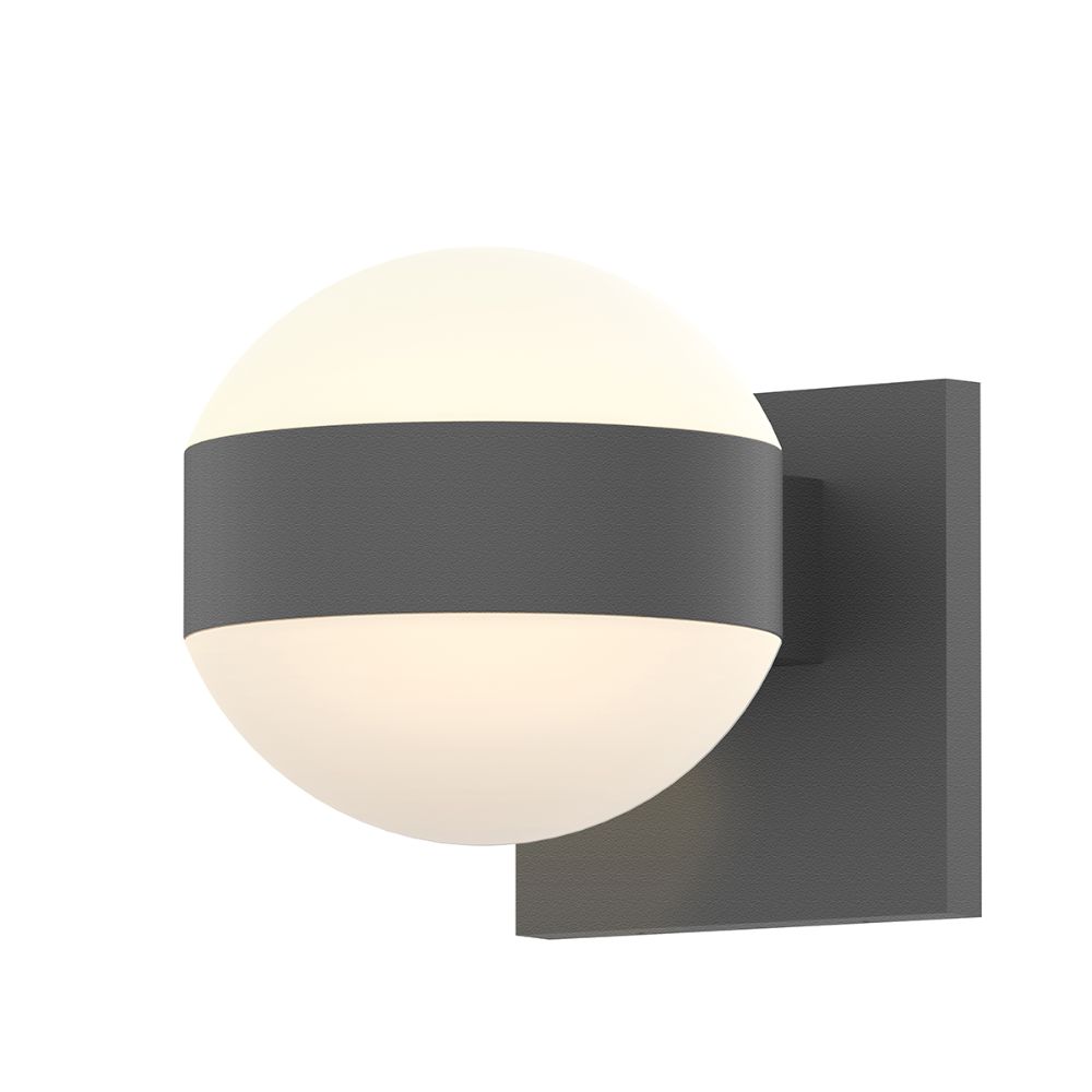 Sonneman 7302.DL.DL.74-WL REALS Up/Down LED Sconce in Textured Gray