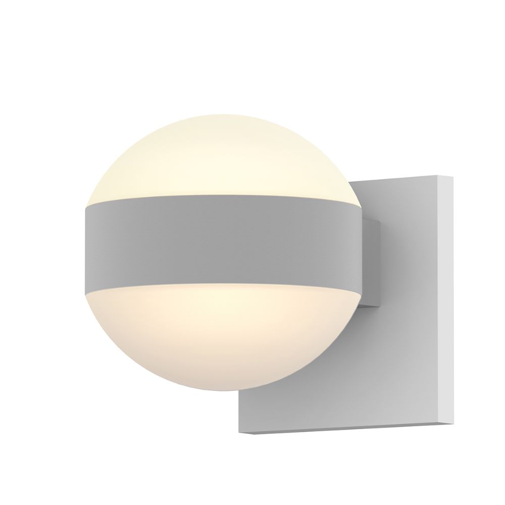 Sonneman 7302.DL.DL.98-WL REALS Up/Down LED Sconce in Textured White