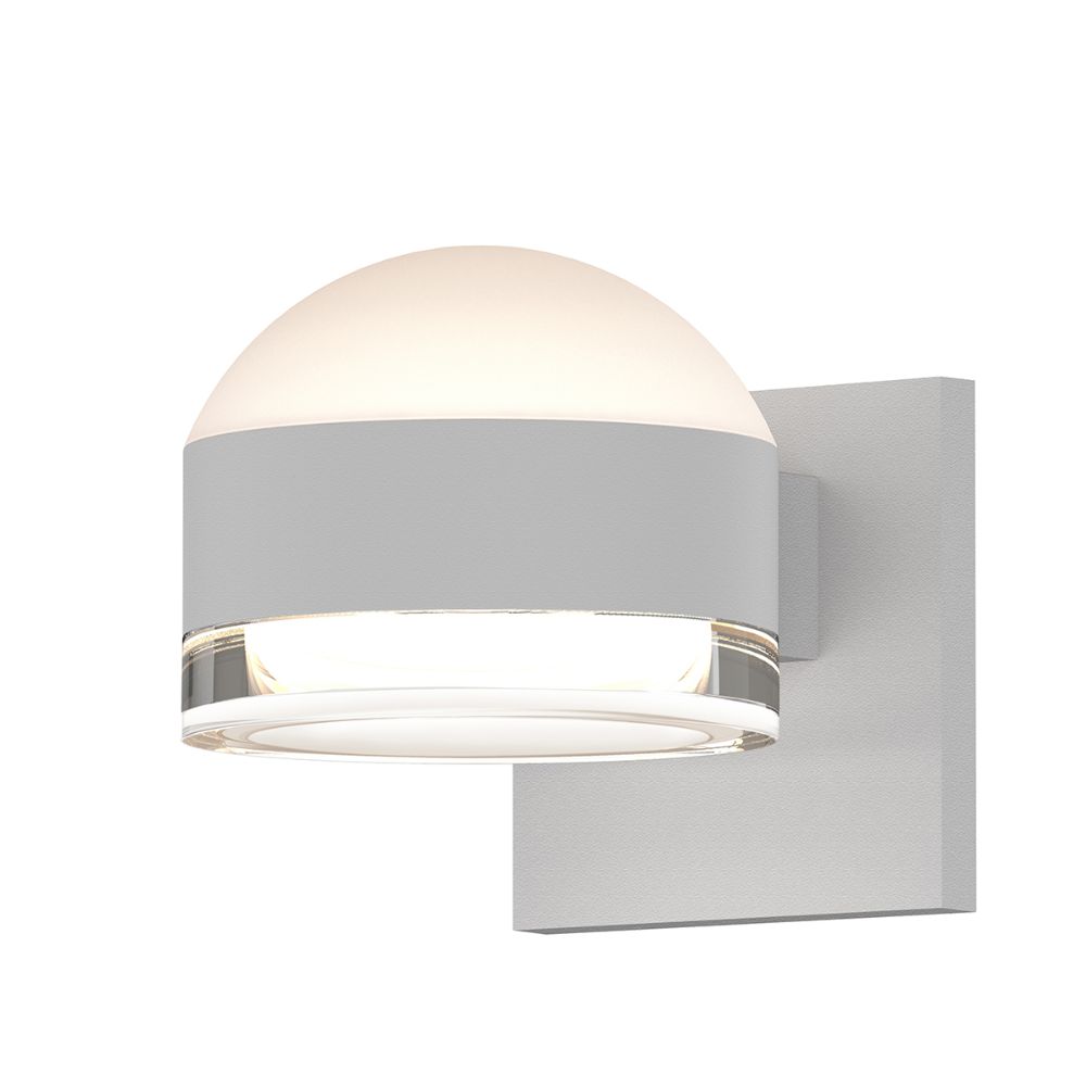 Sonneman 7302.DL.FH.98-WL REALS Up/Down LED Sconce in Textured White