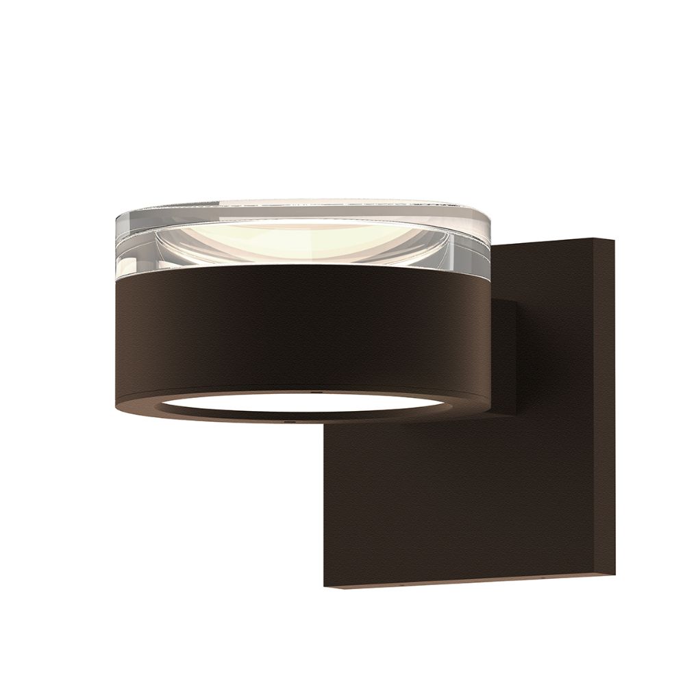 Sonneman 7302.FH.PL.72-WL REALS Up/Down LED Sconce in Textured Bronze