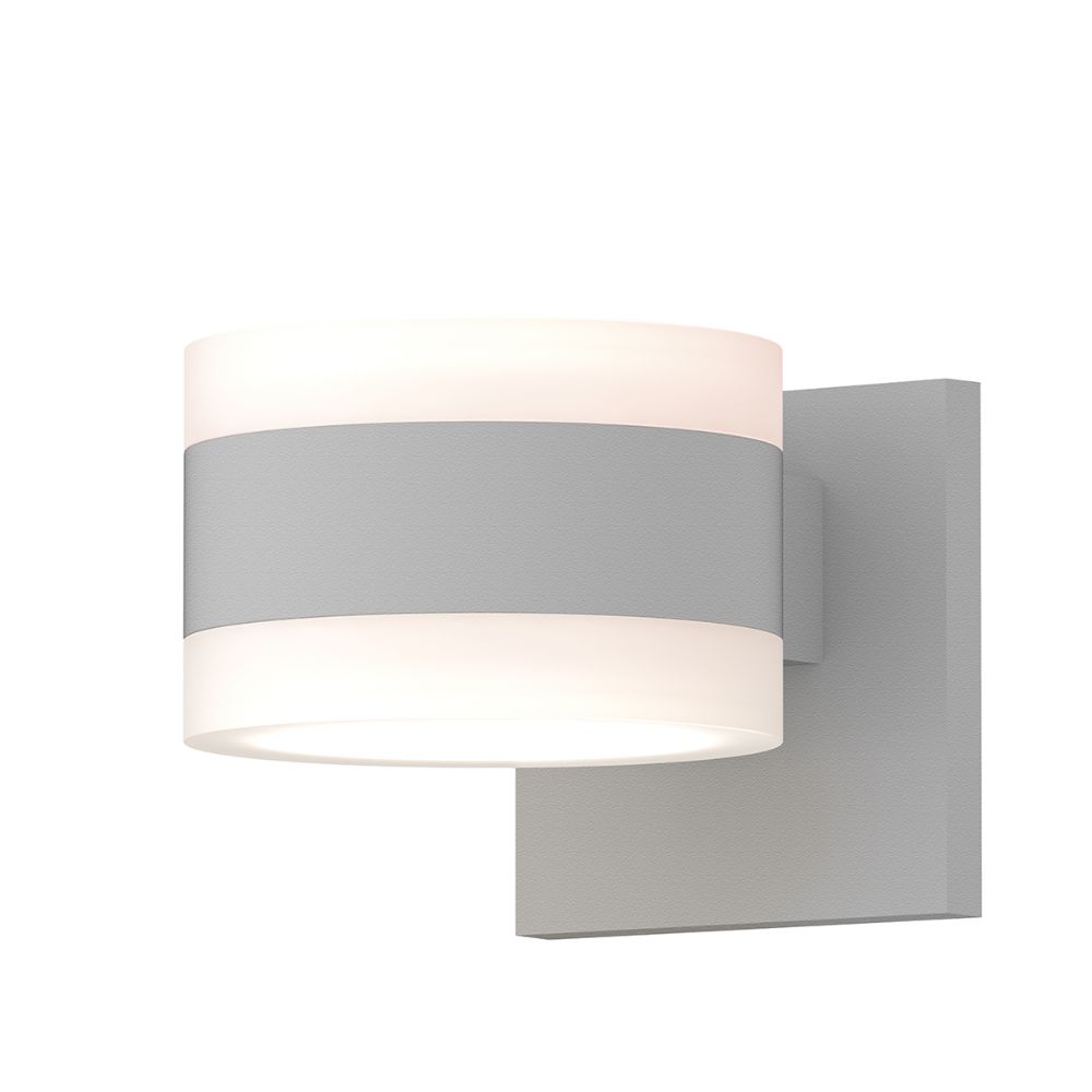 Sonneman 7302.FW.FW.98-WL REALS Up/Down LED Sconce in Textured White