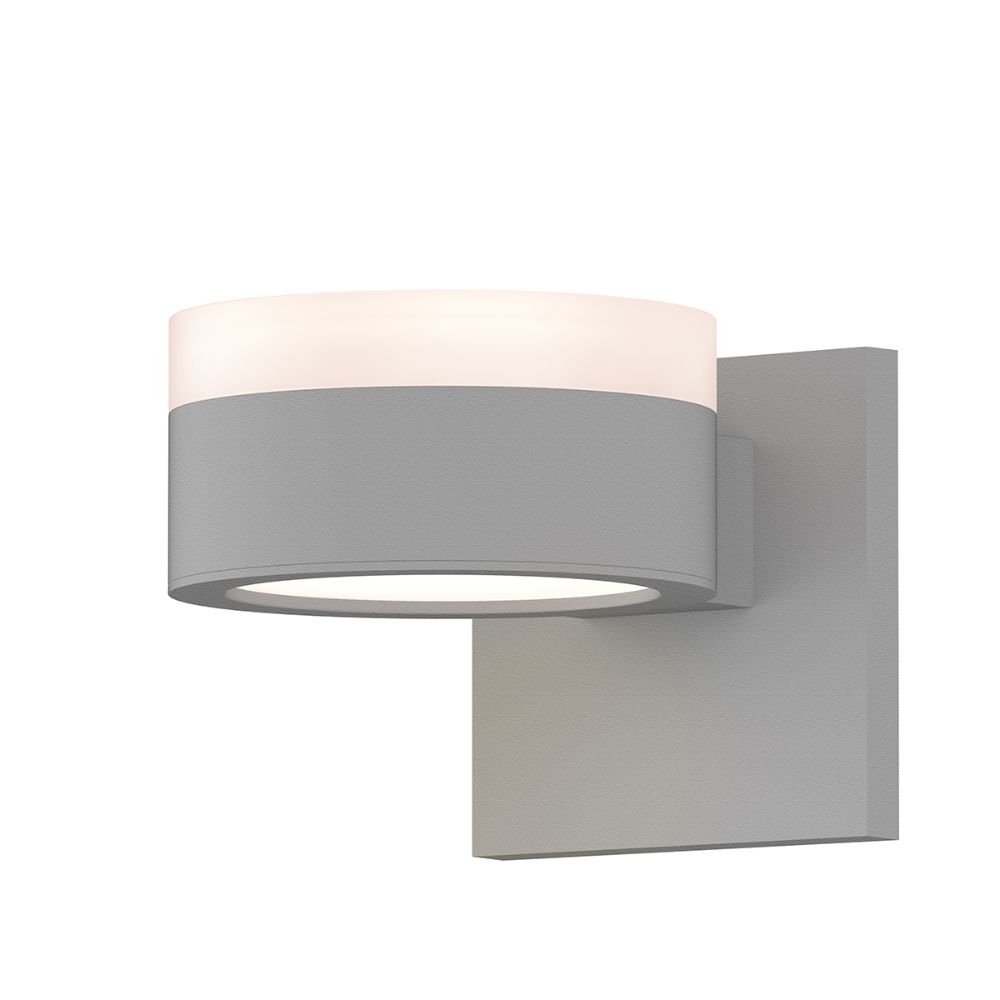 Sonneman 7302.FW.PL.98-WL REALS Up/Down LED Sconce in Textured White