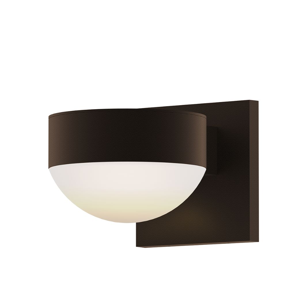 Sonneman 7302.PL.DL.72-WL REALS Up/Down LED Sconce in Textured Bronze