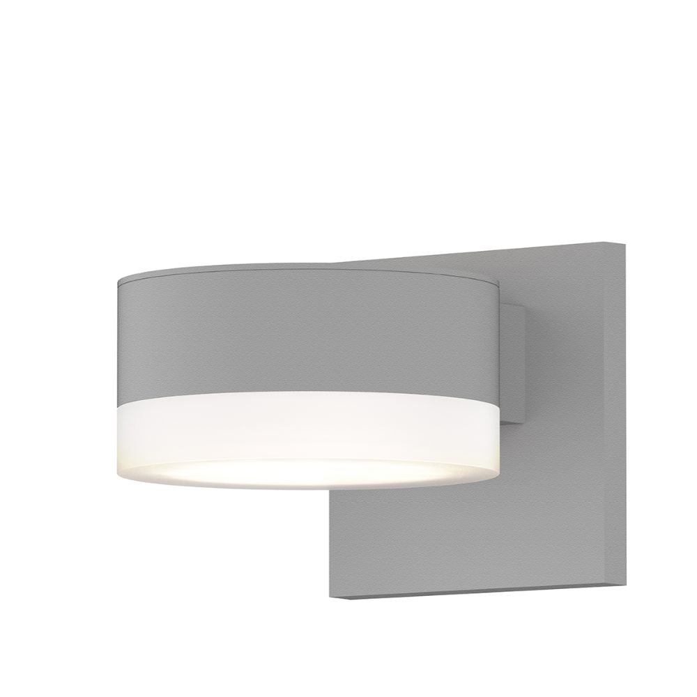 Sonneman 7302.PL.FW.98-WL REALS Up/Down LED Sconce in Textured White