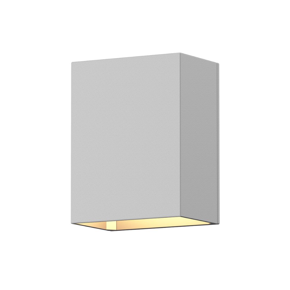 Sonneman 7340.98-WL Box LED Sconce in Textured White