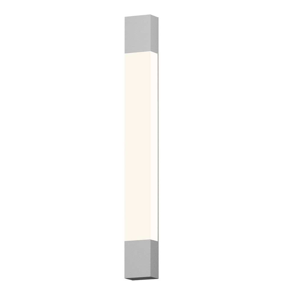 Sonneman 7354.98-WL Box Column 32" LED Sconce in Textured White