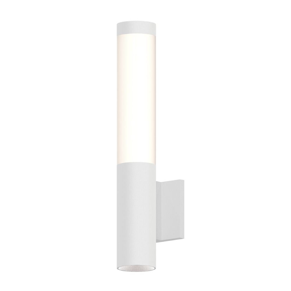 Sonneman 7370.98-WL Round Column™ LED Sconce in Textured White