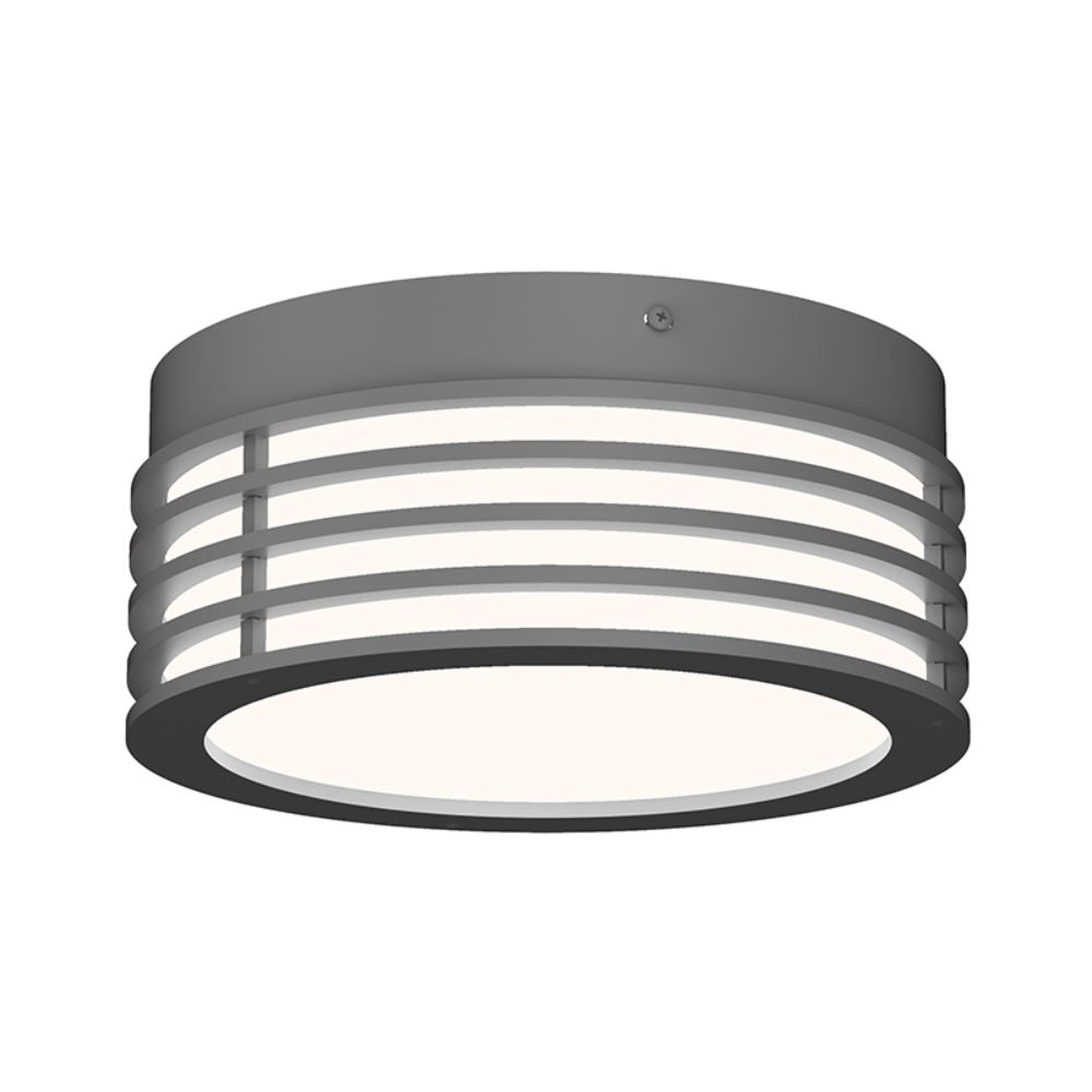 Sonneman 7420.74 Marue™ 7" Round LED Surface Mount in Textured Gray
