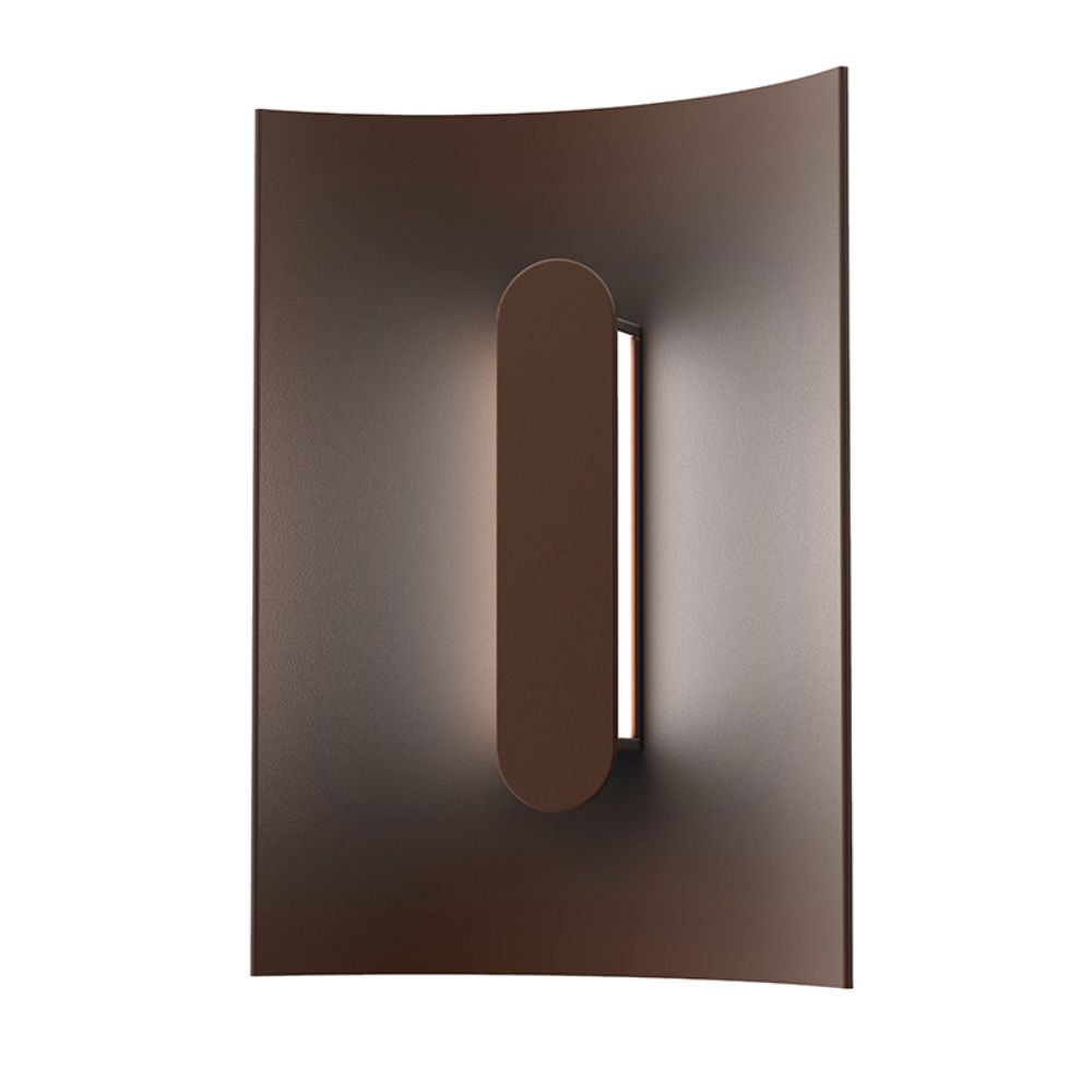 Sonneman 7445.72-WL Tairu™ 8" LED Sconce in Textured Bronze