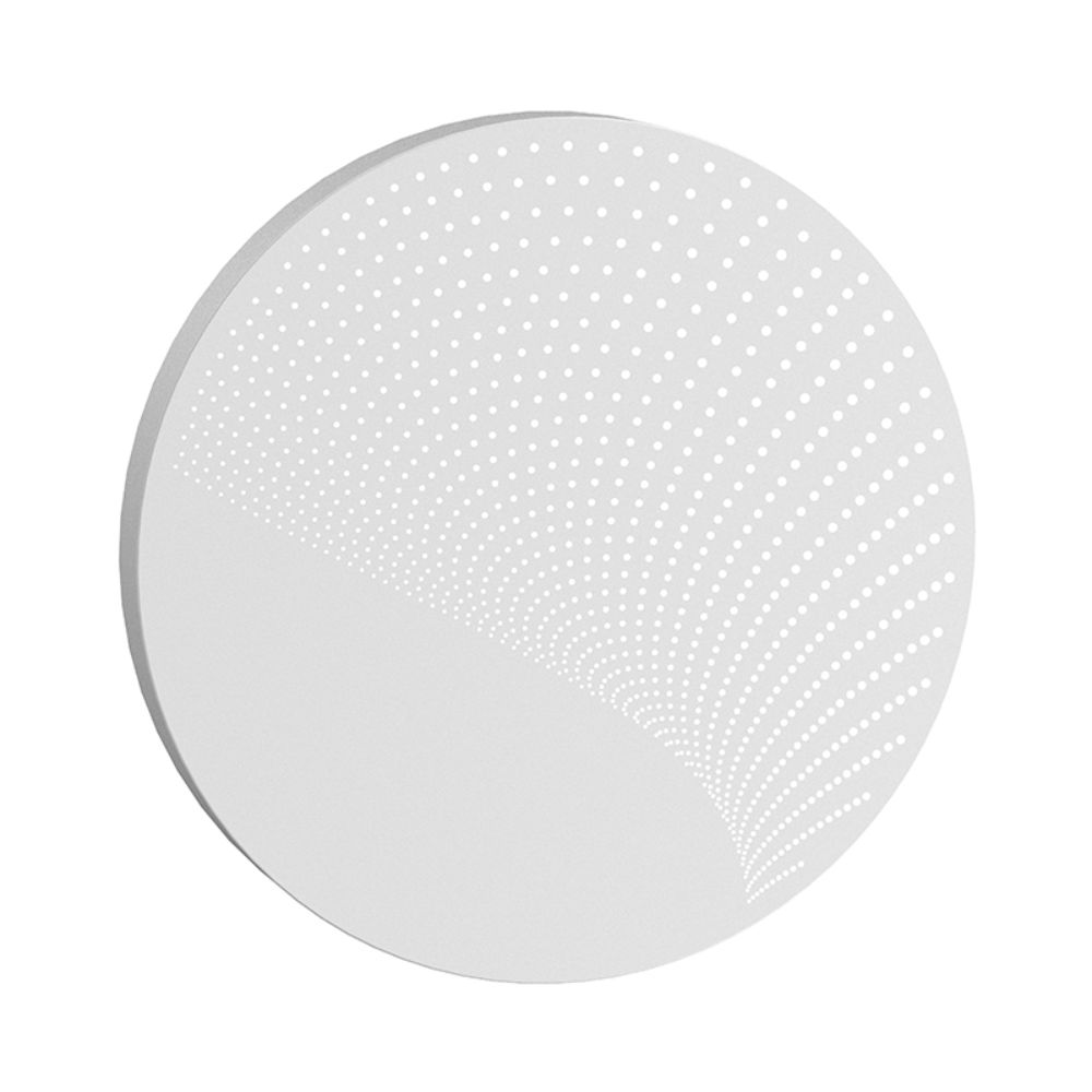 Sonneman 7452.98-WL Dotwave™ Large Round LED Sconce in Textured White