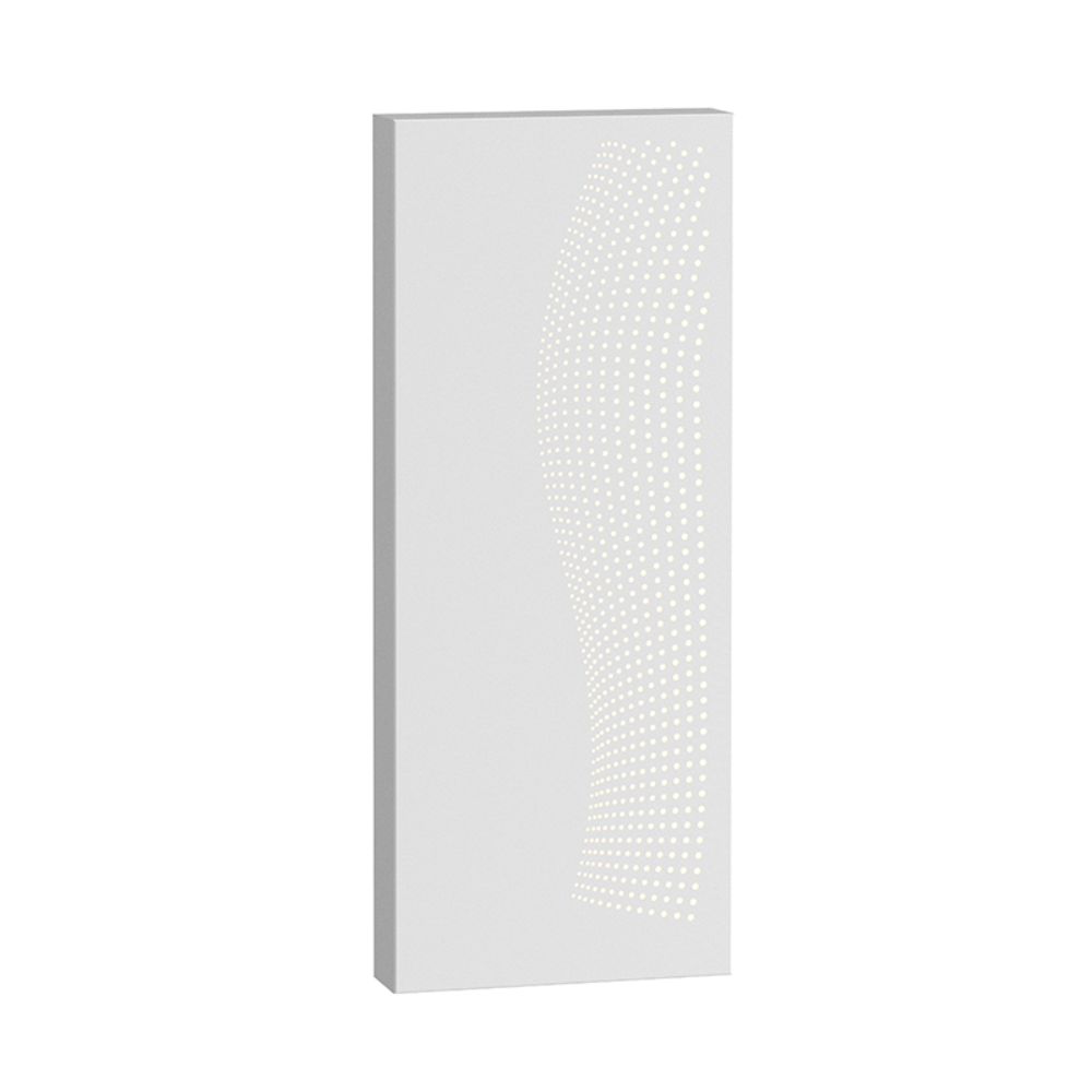 Sonneman 7458.98-WL Dotwave™ Rectangle LED Sconce in Textured White