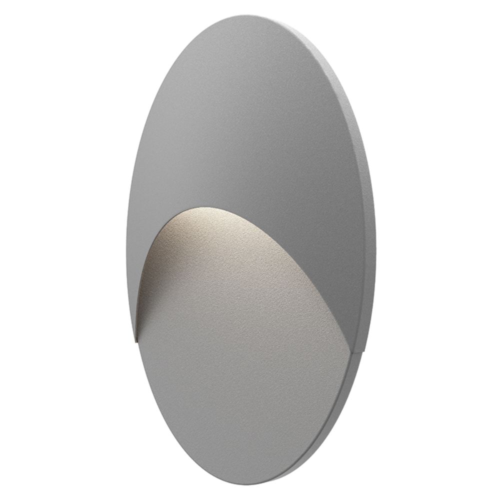 Sonneman 7462.74-WL Ovos™ Oval LED Sconce in Textured Gray