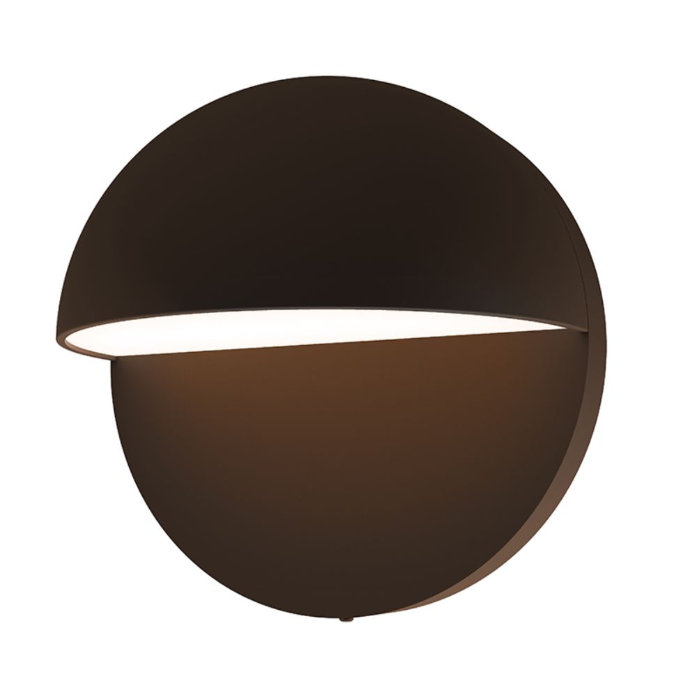 Sonneman 7470.72-WL Mezza Cupola™ 5" LED Sconce in Textured Bronze
