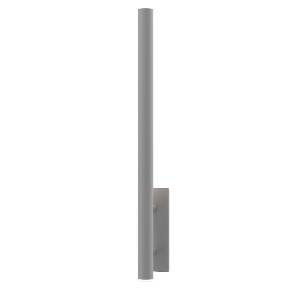 Sonneman 7482.74-WL Flue™ 40" LED Sconce in Textured Gray
