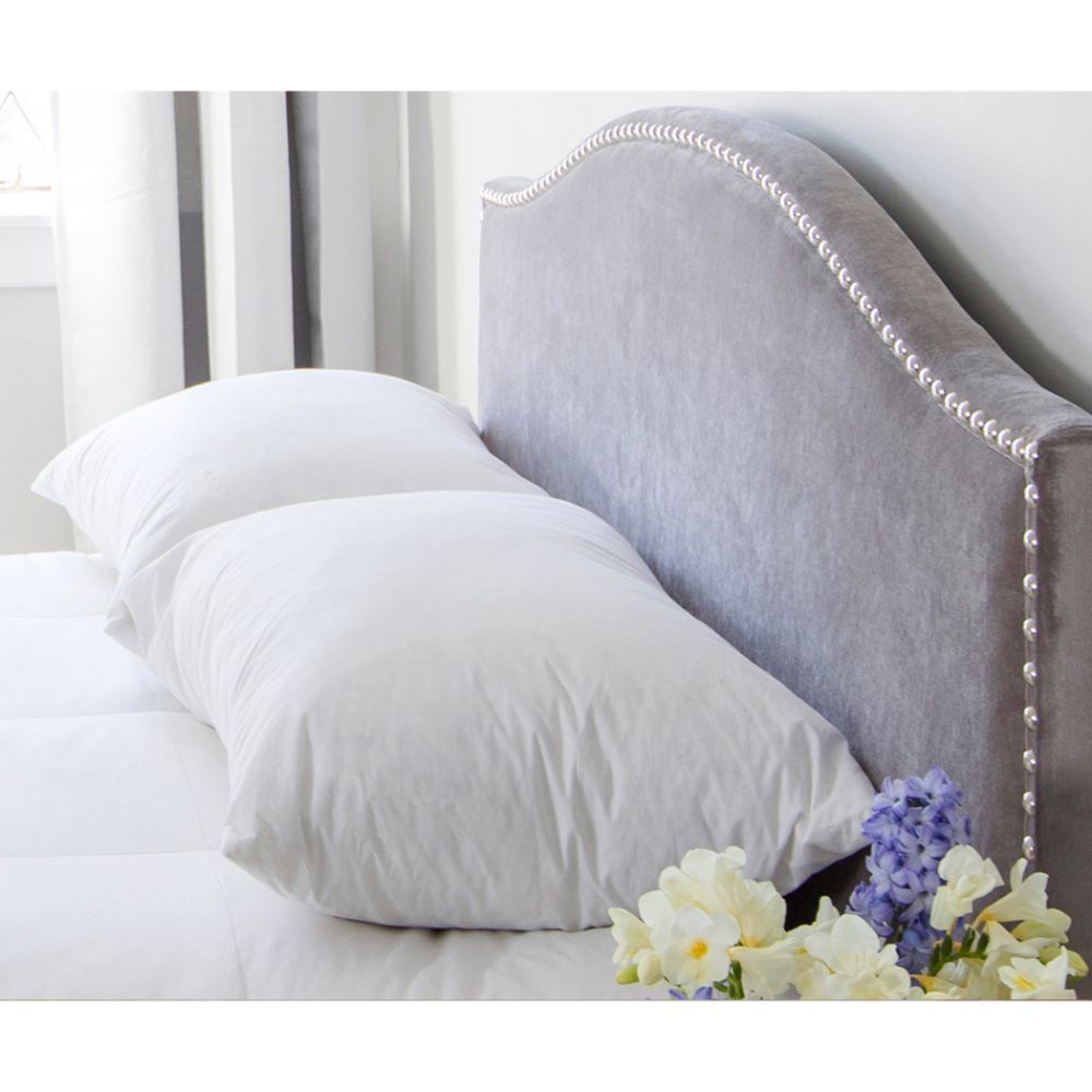 Portier & Dunn PLPDFROQNS Frostline Hutterite Goose Down Queen Pillow in White - Soft Support