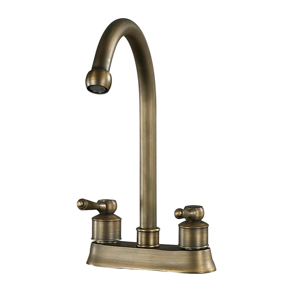 ELK Home 88-9016 9.5" 2 Handle Centre Set Antique Brass Faucet