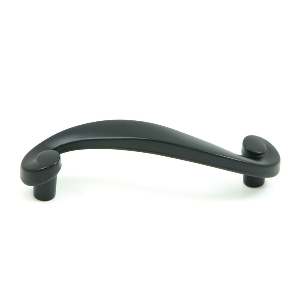 Stone Mill Hardware CP1007-MB Matte Black Hawthorne Cabinet Pull