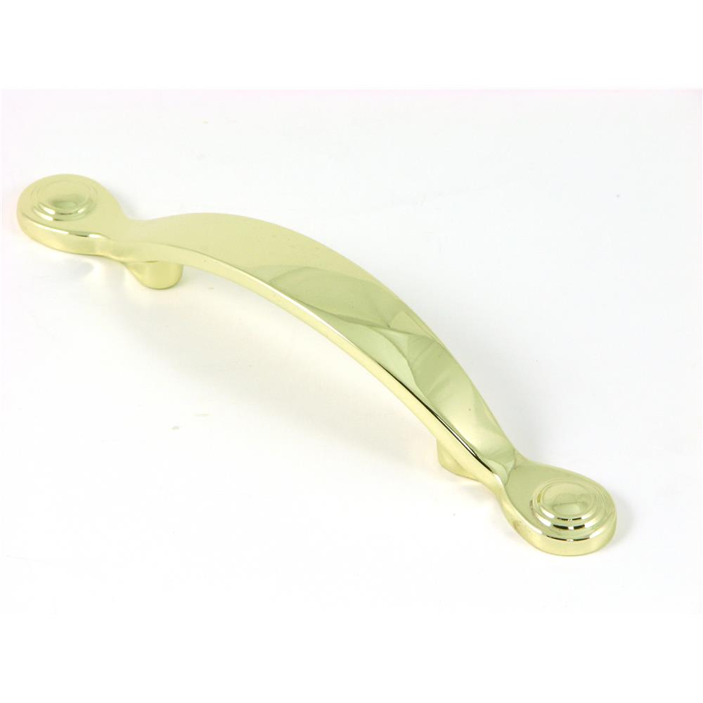 Stone Mill Hardware CP1395-PB  Polished Brass Arch Cabinet Pull