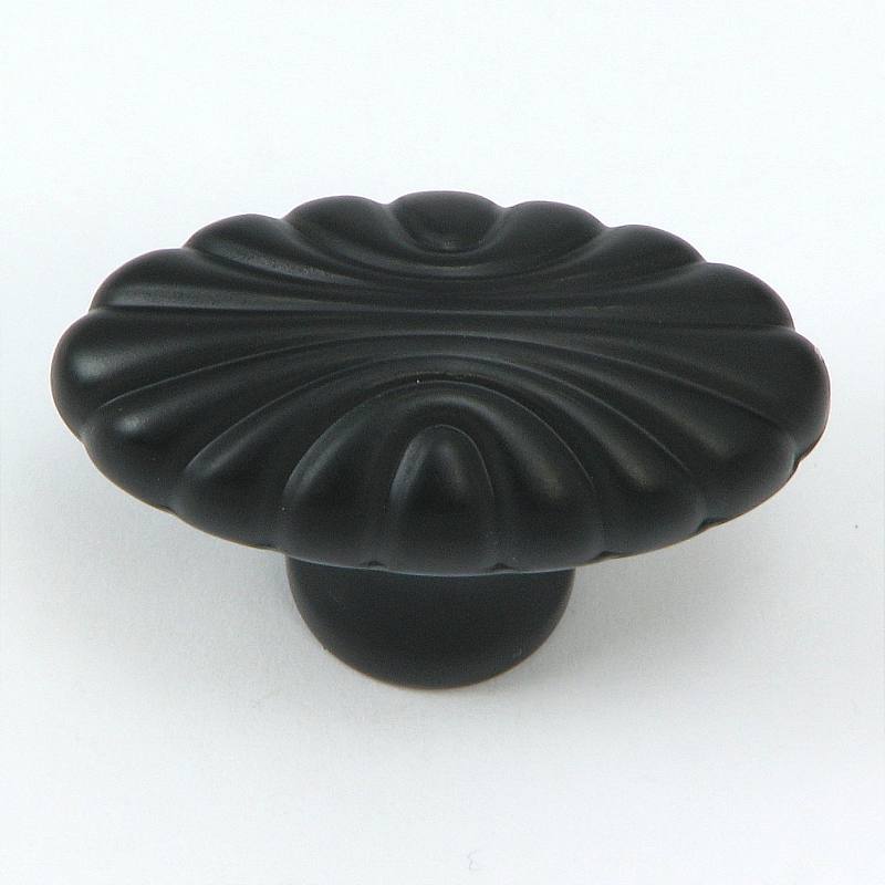 Stone Mill Hardware CP30-MB The Matte Black Tuscany Cabinet Knob in Matte Black