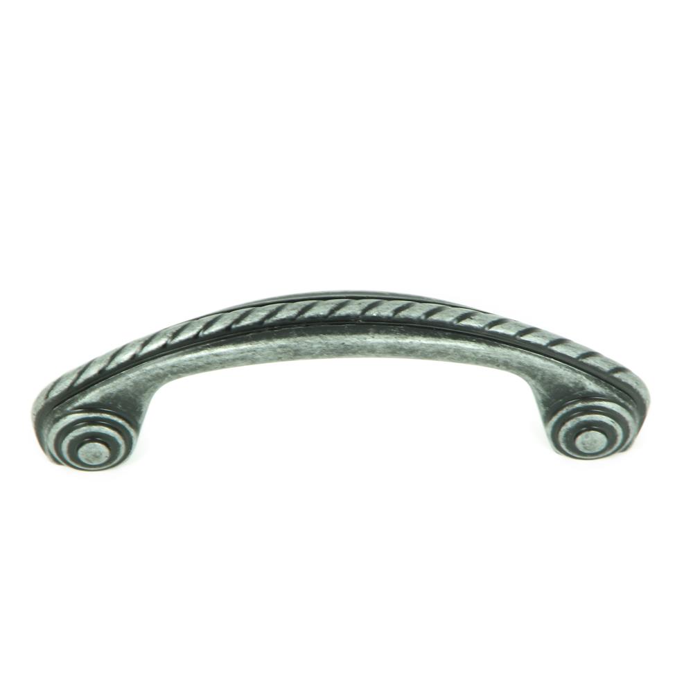 Stone Mill Hardware CP3024-SI  Swedish Iron Rope Cabinet Pull