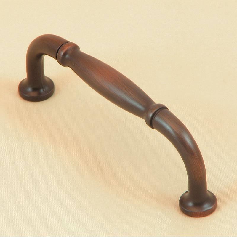 offset modern cabinet pulls in oil rubbed bronze