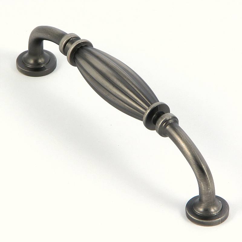 Stone Mill Hardware CP5250-WEN Weathered Nickel Country Cabinet Pull in Weathered Nickel