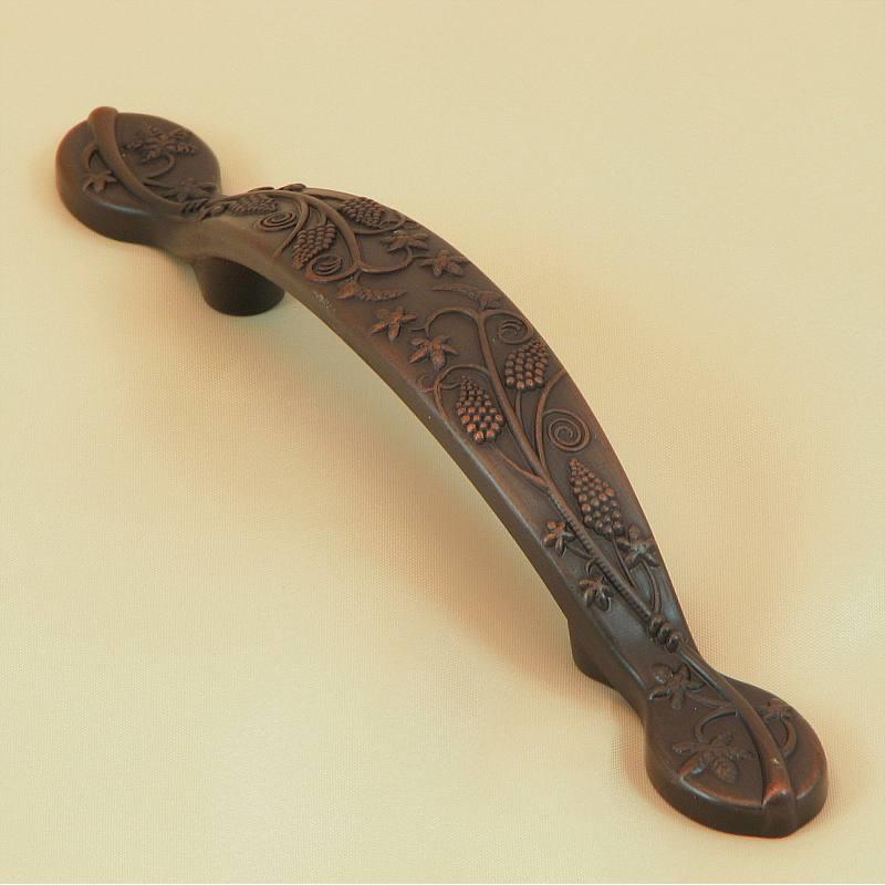 Stone Mill Hardware CP3070-OB Oil Rubbed Bronze Vineyard Harvest Cabinet Pull in Oil-Rubbed Bronze