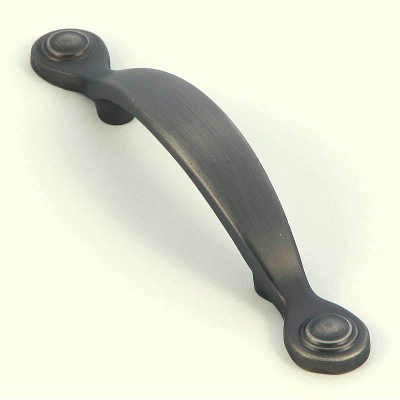 Stone Mill Hardware CP1395-WEN Weathered Nickel Arch Cabinet Pull in Weathered Nickel
