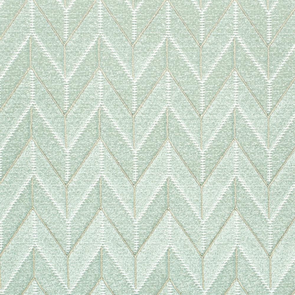 Stout BRUS-3 Brussels 3 Teal Drapery Fabric