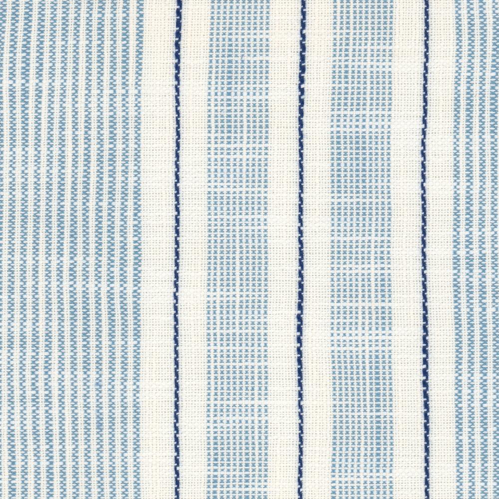 Stout ENDF-1 Endfield 1 Blue/white Upholstery Fabric