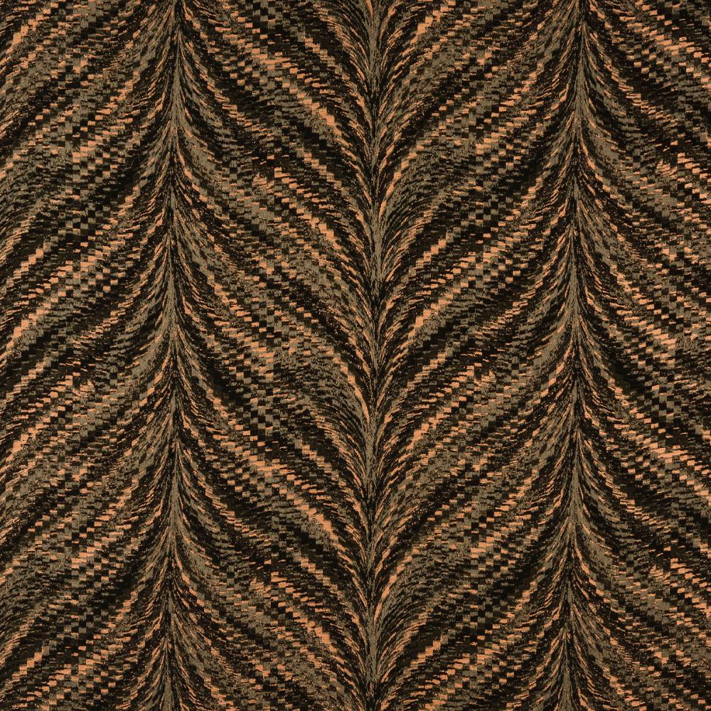 Marcus William LOCK-2 Lockhart 2 Copper Drapery Fabric