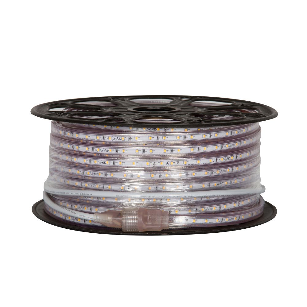 Sunset Lighting K9965 LED Rope Light - Clear Silicon, 164 Ft. Spool - 25,000 Life Hours