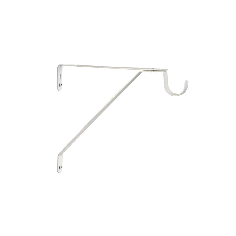 Sure-Loc Hardware SRS-2 Adjustable Shelf And Rod Support in White Powder Coat