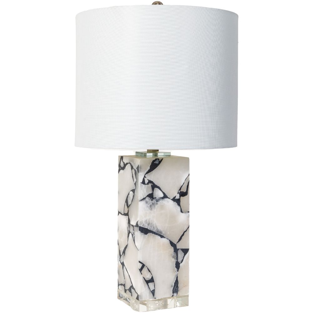 Surya AGL-001 Angelo AGL-001 27"H x 14"W x 14"D Accent Table Lighting in White