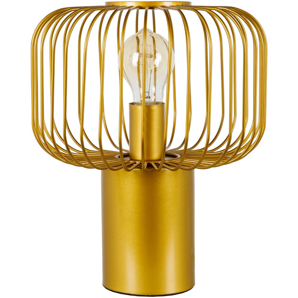Surya AUX-003 Auxvasse 10"H x 10"W x 12"D Lamp in Gold