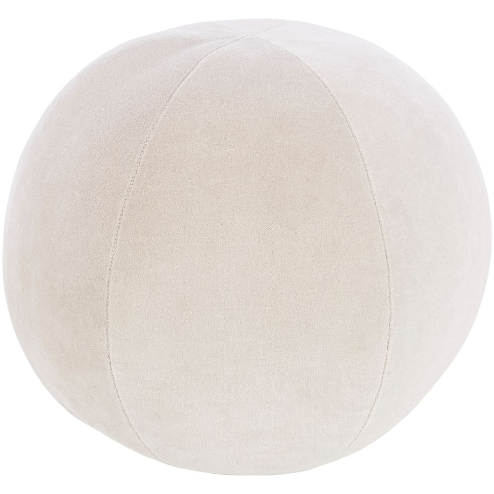 Surya LOB001-1212 Bola 12"H x 12"W Pillow Cover in Whites