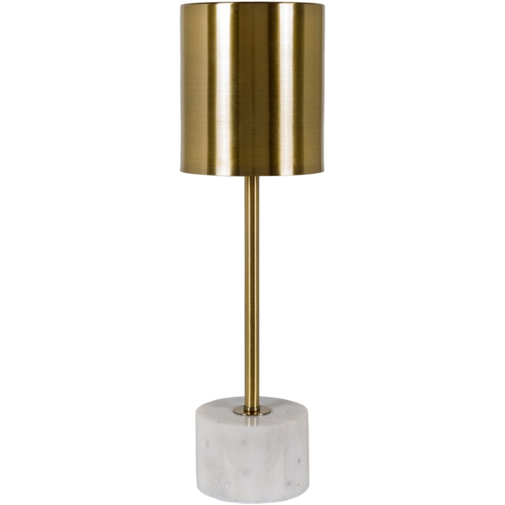 Surya NAC-001 Natchitoches 20"H x 6"W x 6"D Lamp in Brass