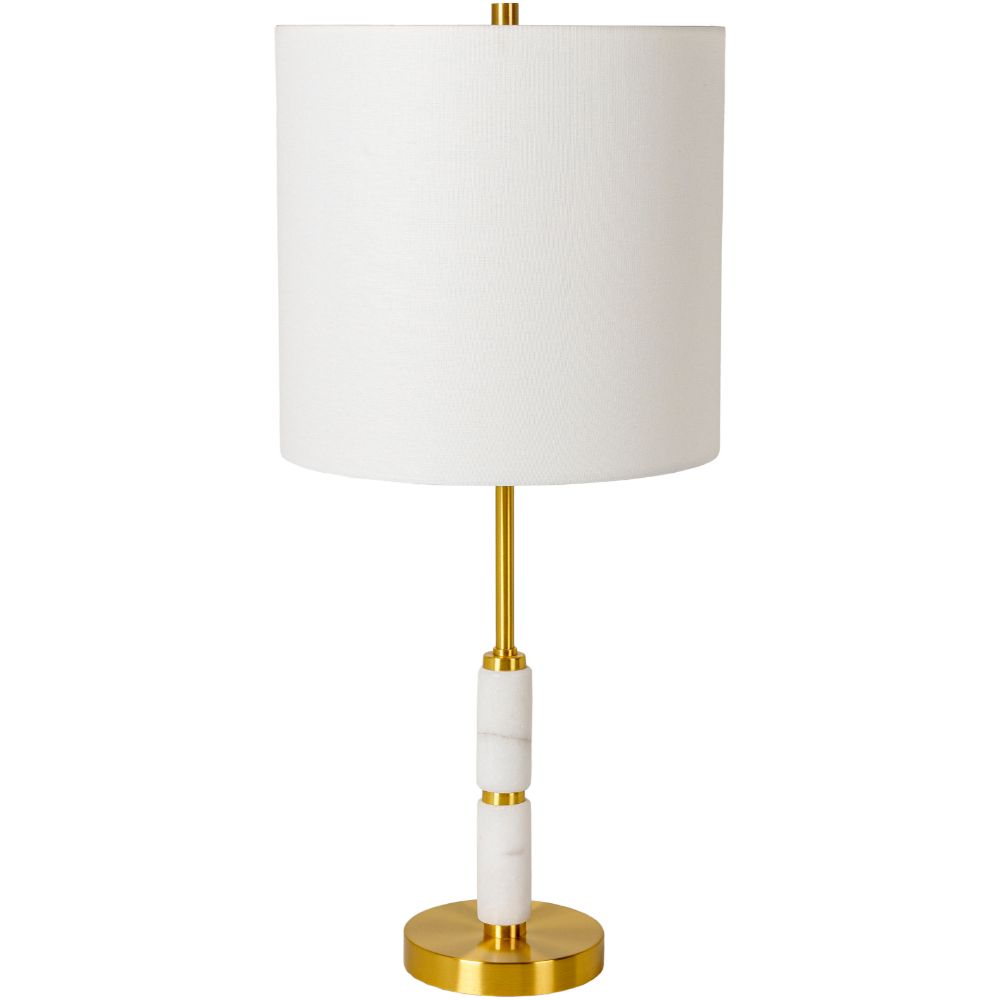 Surya PSC-001 Pismoc 28"H x 13"W x 13"D Lamp in Ivory