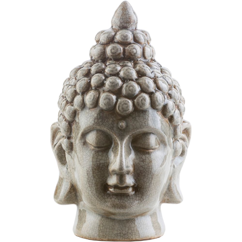 Surya BDH500-M Buddha in Medium Gray