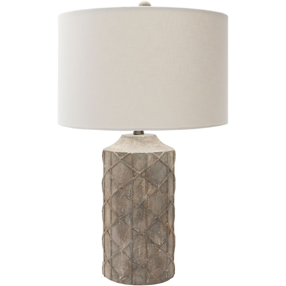 Surya BED100-TBL Brenda 26.75 x 16 x 16 Table Lamp in Antique