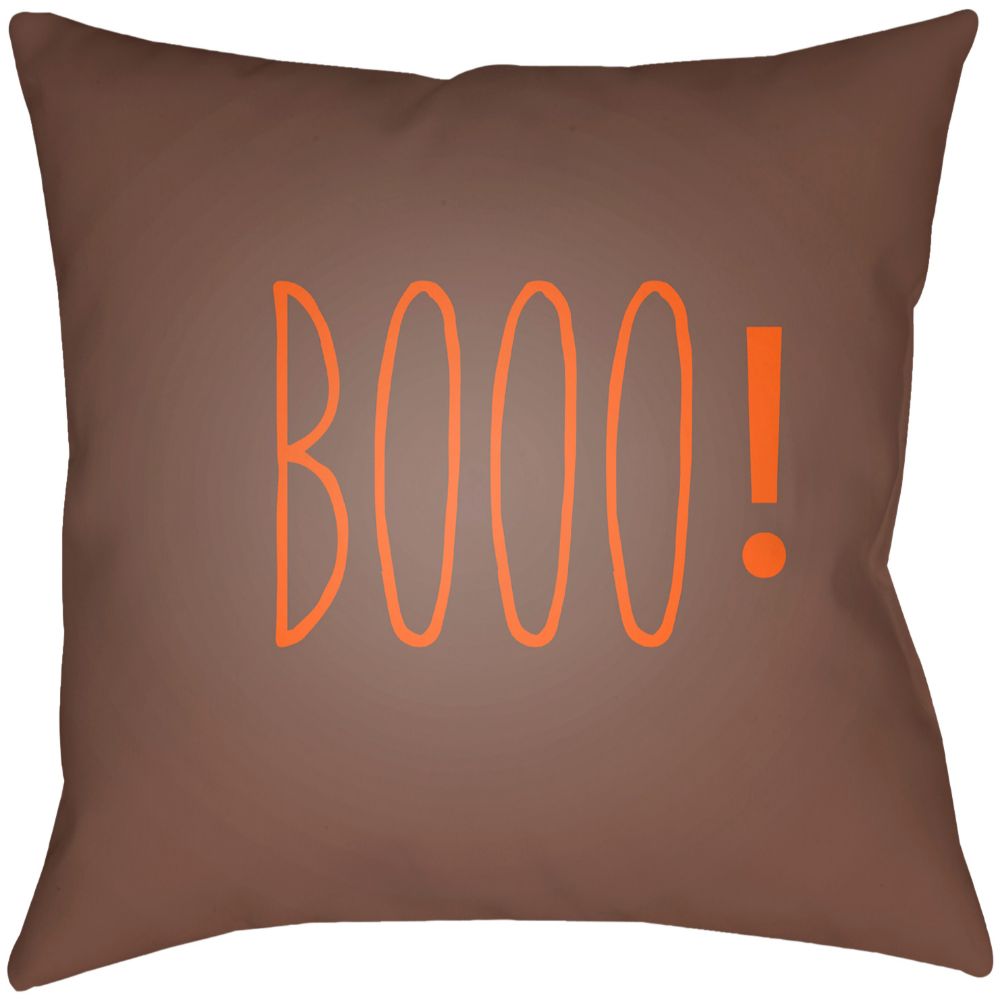 Surya BOO103-1818 Boo 18 x 18 x 4 Throw Pillow