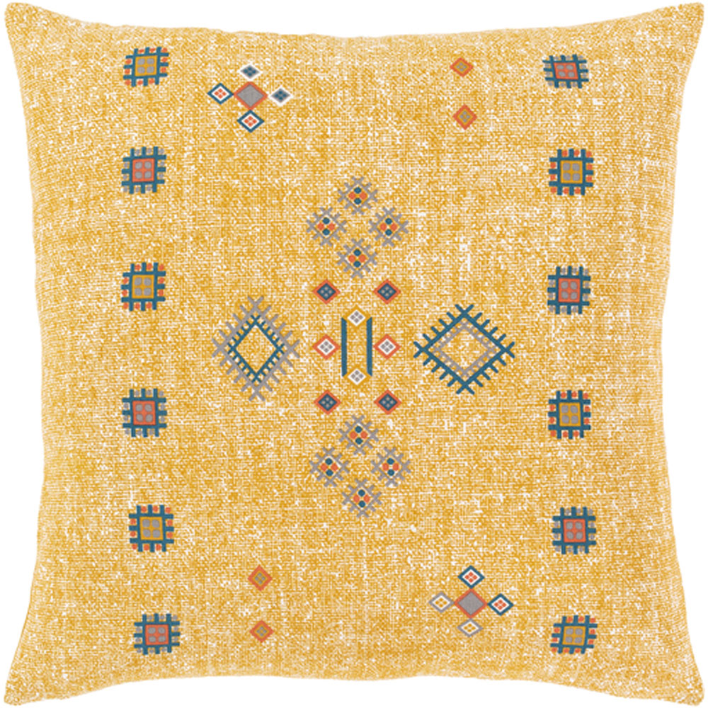 Surya   CCS004-1818 Cactus Silk Collection 18 x 18 x 0.25 Pillow Cover