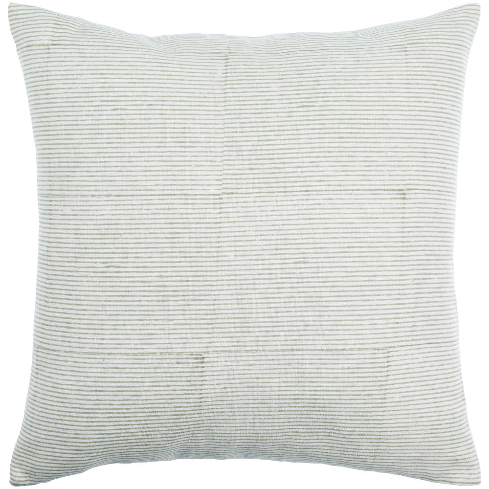 Surya CUD006-1818 Chateau de Chic CUD-006 18"L x 18"W Accent Pillow in Light Sage