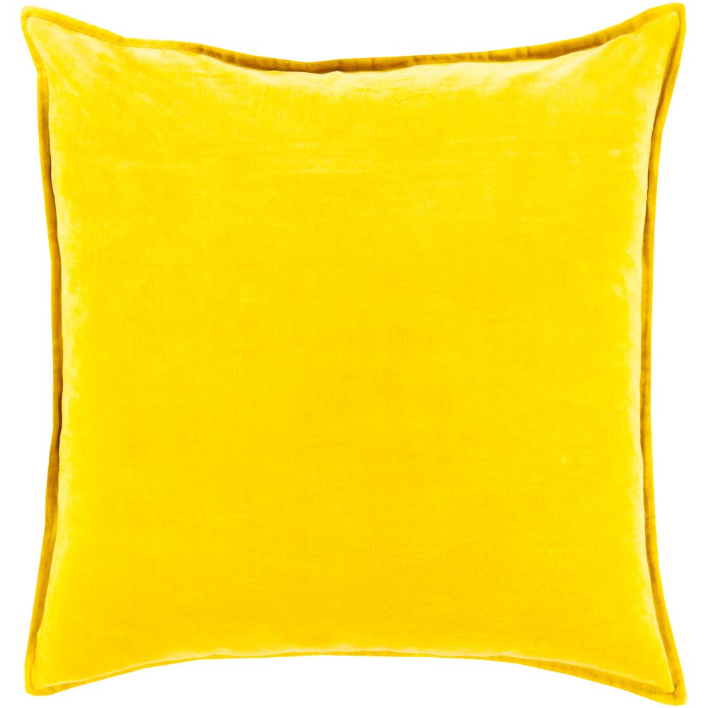 Surya CV020-2222D Cotton Velvet 22 x 22 x 5 Throw Pillow