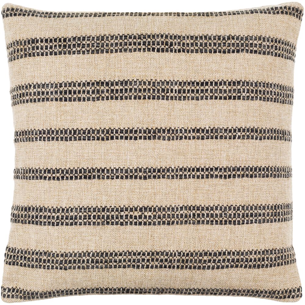 Ditto DTT-001 18"L x 18"W Accent Pillow in Ash