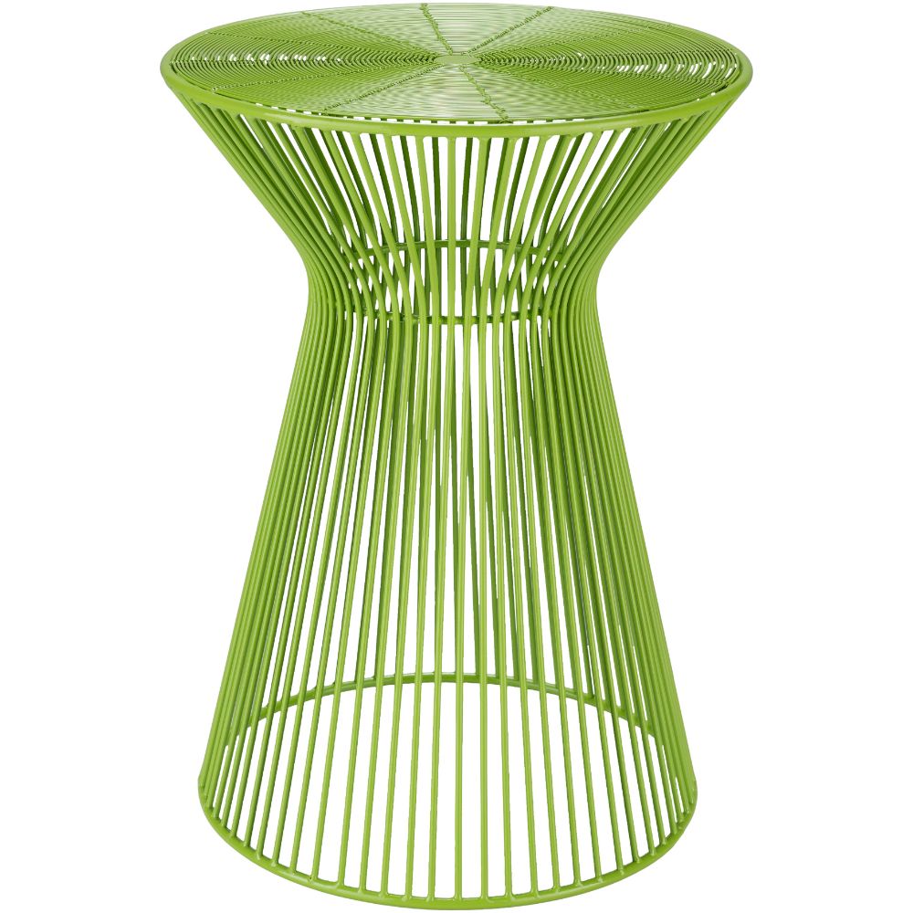 Surya FIFE103-131318 Fife 13.5 x 13.5 x 18 Accent Table in Lime