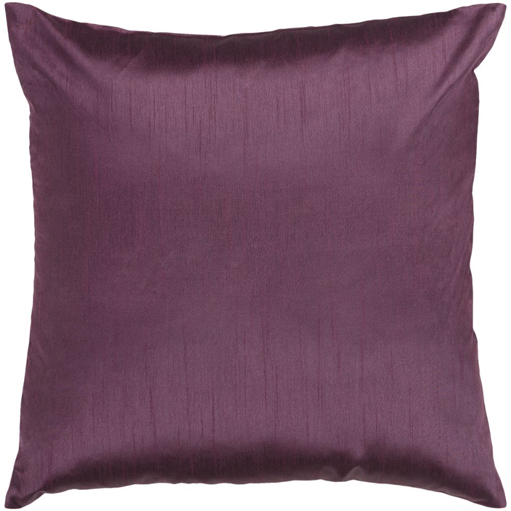 Surya HH039-2222 Solid Luxe 22 x 22 x 0.25 Pillow Cover